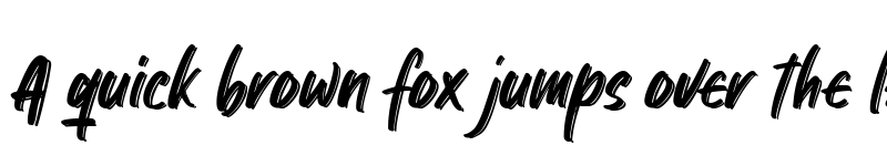 Preview of Old Stringrays Regular font