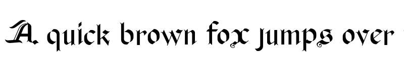 Preview of Old Wise Lord Regular font