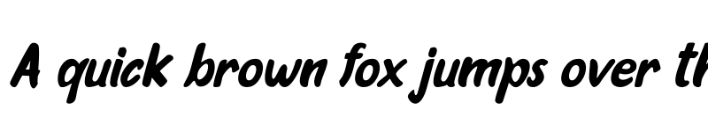 Preview of Oleander Cakes Italic Regular font