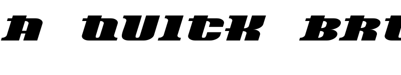 Preview of Oliver Regular font