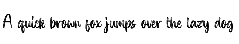 Preview of Olympica Regular font