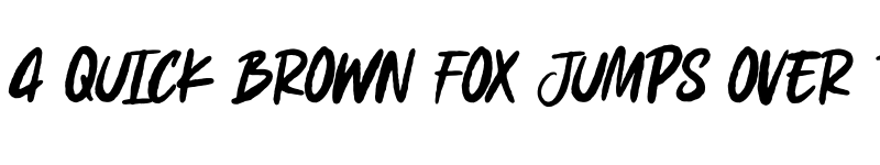 Preview of Ominous Outlaw Regular font