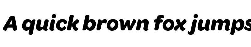 Preview of Omnes Bold Italic font