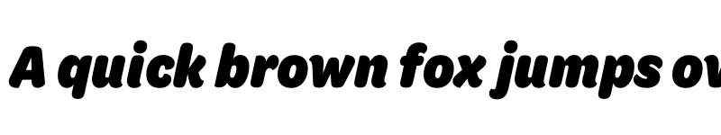 Preview of Omnes Cond Black Italic font