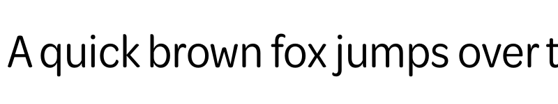 Preview of Omnes Cond Regular font