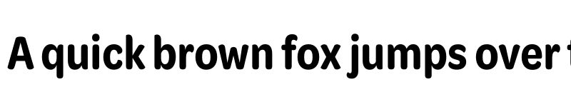 Preview of Omnes Cond SemiBold font