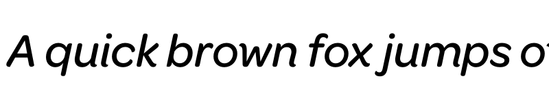 Preview of Omnes Medium Italic font