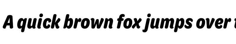 Preview of Omnes Narrow Bold Italic font