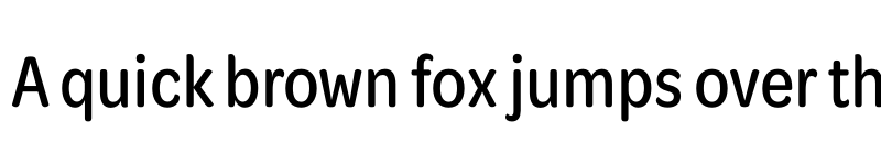 Preview of Omnes Narrow Medium font