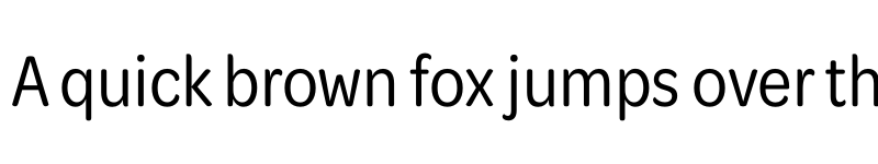 Preview of Omnes Narrow Regular font