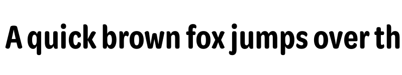 Preview of Omnes Narrow SemiBold font