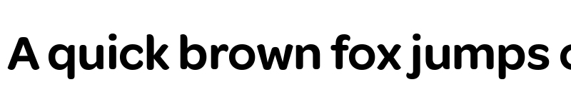 Preview of Omnes SemiBold font