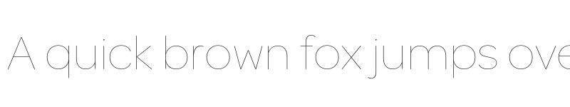 Preview of OmnesGreek Hairline font