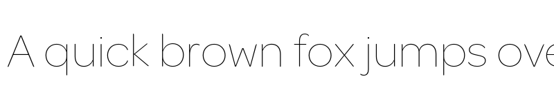 Preview of OmnesGreek Thin font