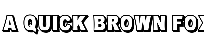 Preview of OMNIBLACK Outline Regular font