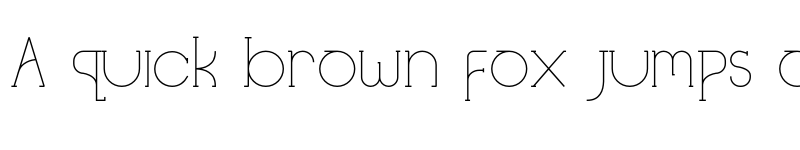 Preview of Omnimatic Regular font