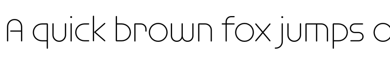 Preview of Omnium Thin font