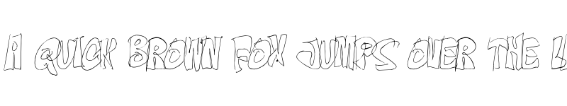 Preview of On The Edge Regular font