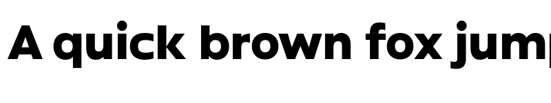 Preview of Ondo Bold font