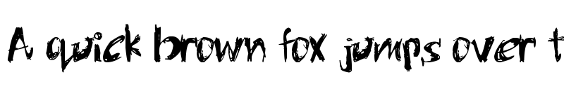 Preview of OneMiguel Shaded Regular font