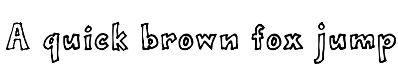 Preview of onepunchJim outline font
