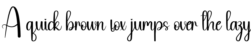 Preview of Online Signature Regular font