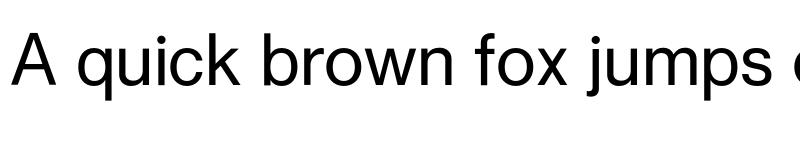 Preview of Opening Hours Sans Regular font