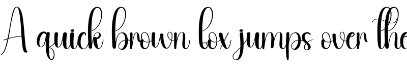 Preview of Opening Regular font