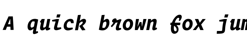 Preview of Operator Mono Bold Italic font