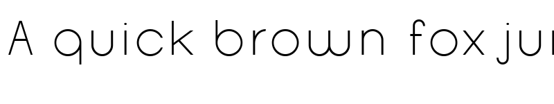 Preview of Opificio Light font