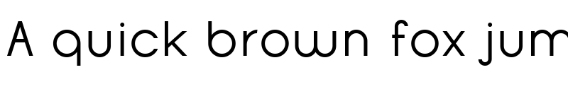 Preview of Opificio Regular font