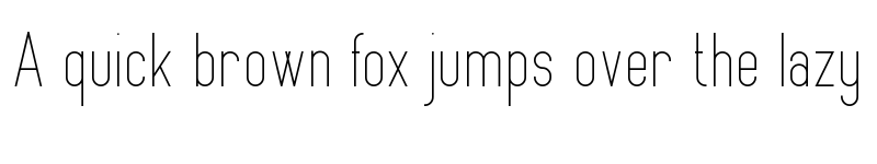 Preview of Opinio Regular font