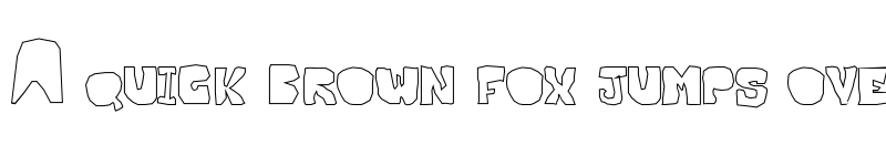 Preview of OPN Malatashito Naked Regular font