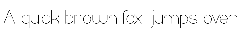 Preview of Optical Fiber Regular font