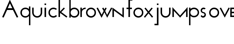 Preview of Opticon One1 font