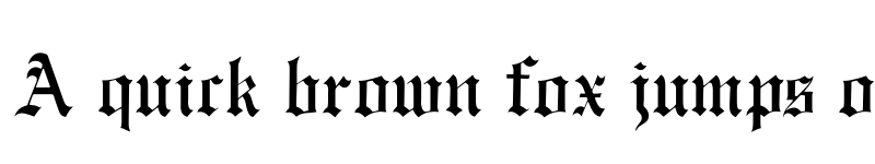 Preview of OPTIEngraversOldEnglish Regular font