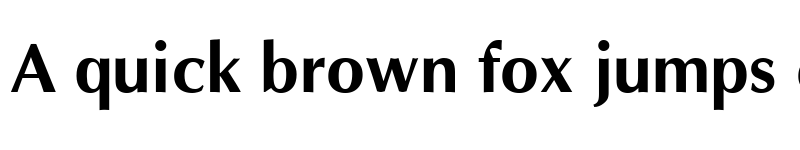 Preview of Optima Bold font