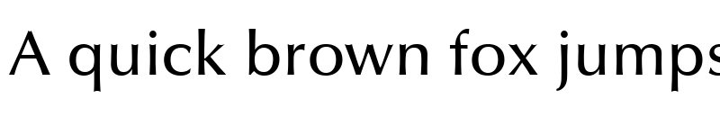 Preview of Optima Medium font