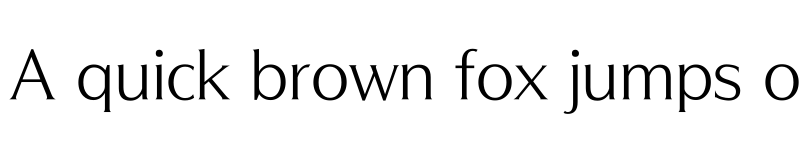 Preview of OptimaModoki Regular font