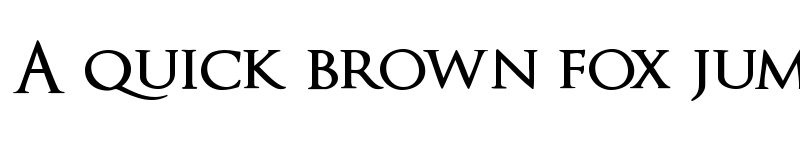 Preview of OptimusPrincepsSemiBold Regular font