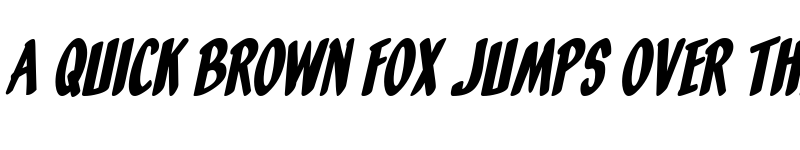 Preview of Orange Fizz Italic font