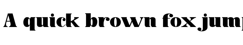 Preview of Orange Glos Regular font