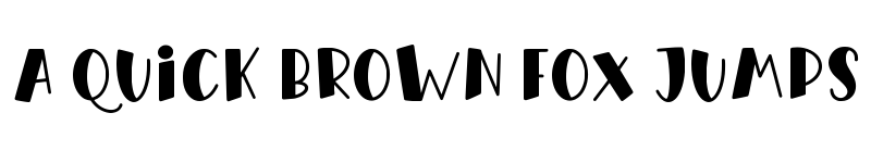 Preview of Orange Milk Regular font