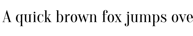 Preview of Oranienbaum Regular font