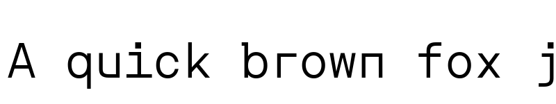 Preview of Orbit Regular font