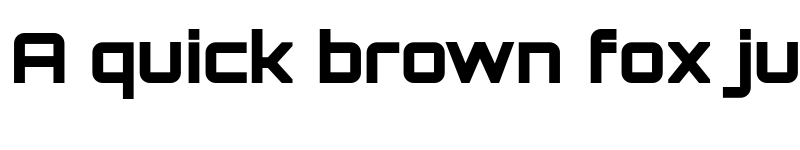 Preview of Orbitron Black font