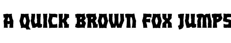 Preview of Orc Horde BB Regular font