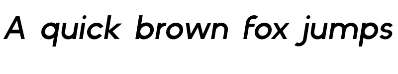 Preview of Orchis Prima Demi Italic font