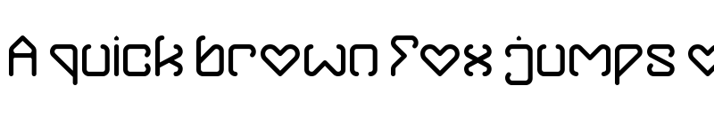 Preview of ORDINARY LOVE Regular font