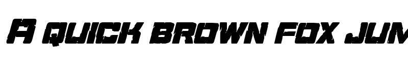 Preview of Ore Crusher Condensed Italic Condensed Italic font